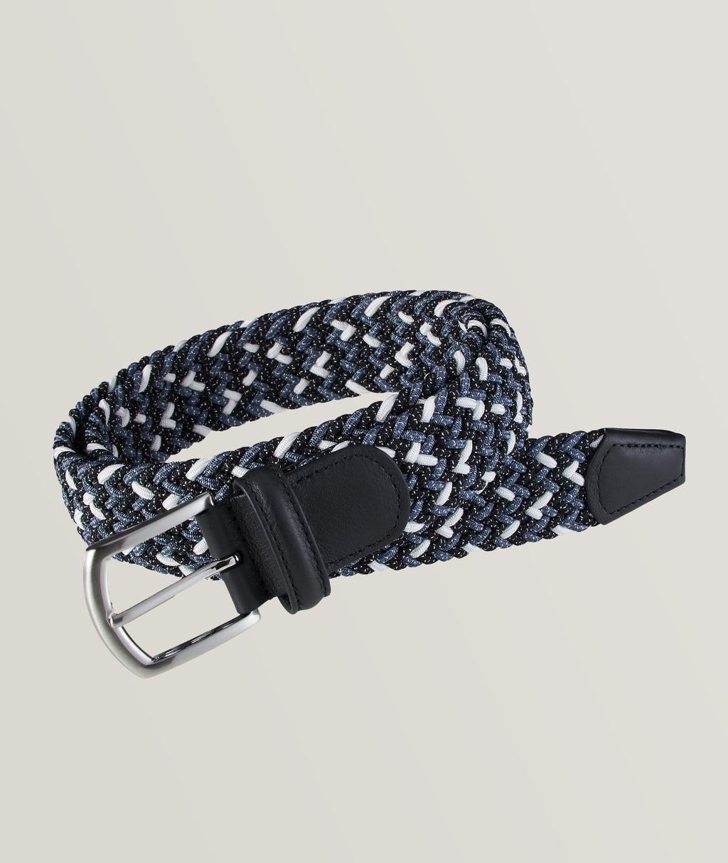 Anderson's Braided Belt - Mélange Stretch Woven Belt