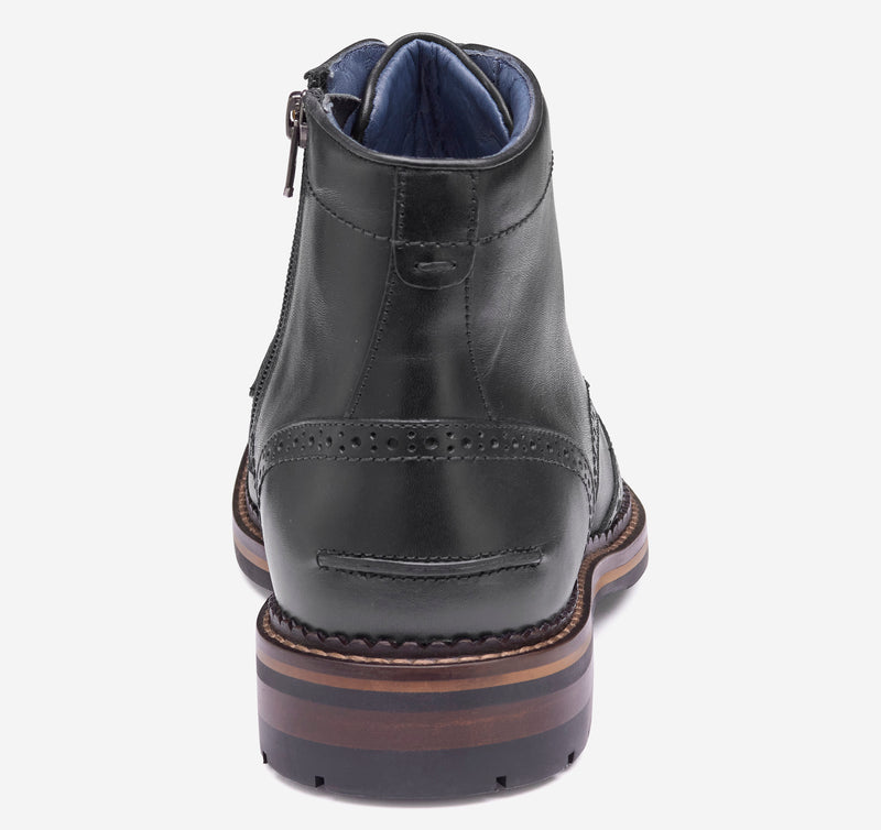 Johnston & Murphy - XC Flex® Connelly Wingtip Boot - Black