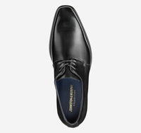 Johnston & Murphy - Larson Plain Toe - Black Italian Calfskin