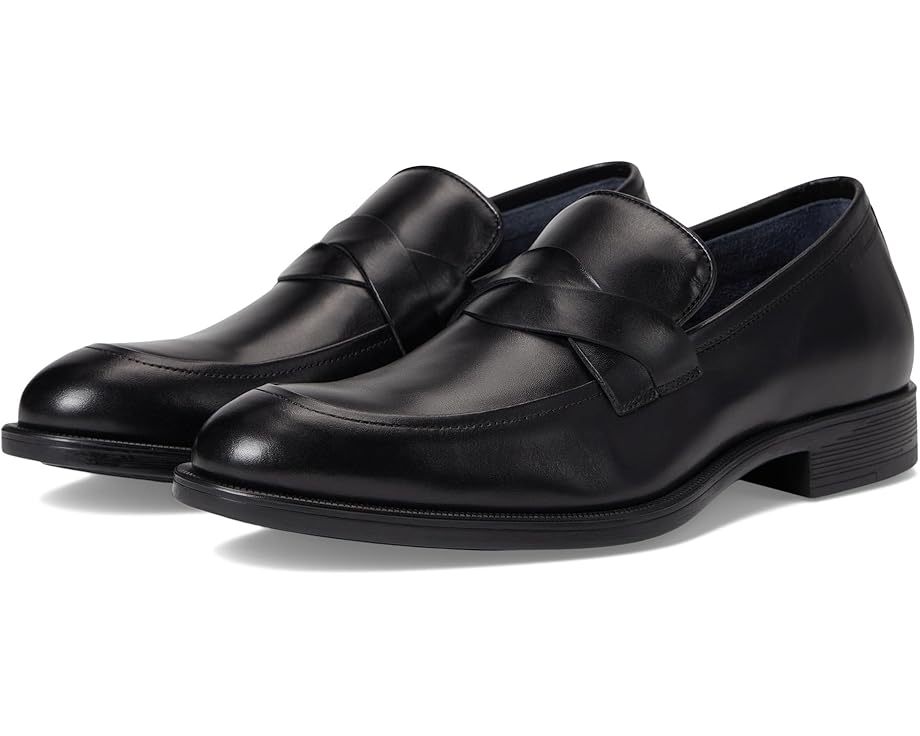 Johnston & Murphy - Flynch Braided Strap Loafer - Black