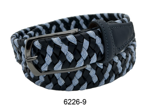 Bench Craft - Braided Belt - 6226-9 Navy