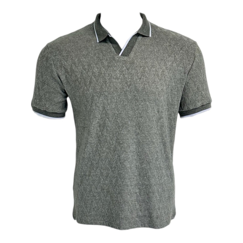 Sugar - Knit Polo - Elton - Charcoal