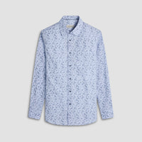 Bugatchi - JULIAN Abstract Shirt - Sky