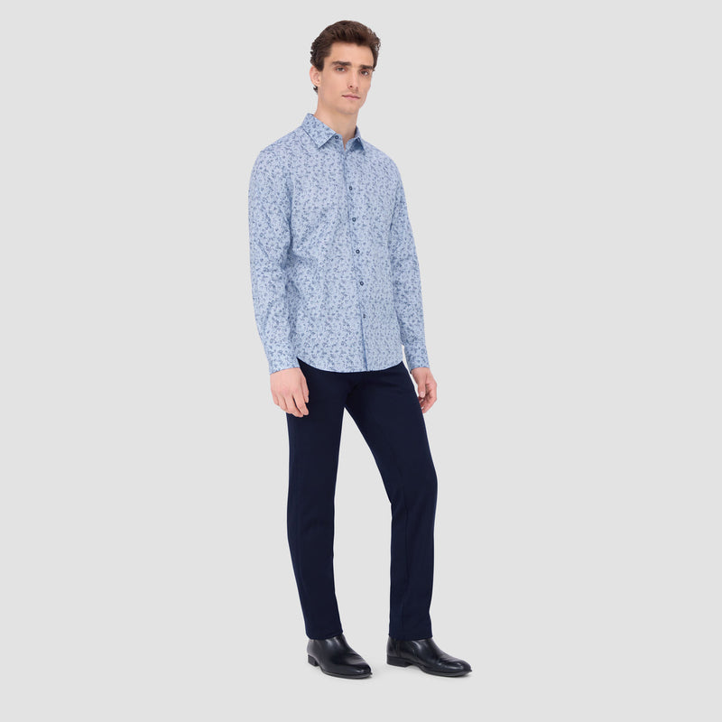 Bugatchi - JULIAN Abstract Shirt - Sky