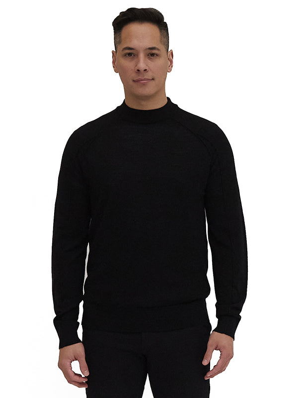 Good Man Brand - MVP Merino Crew - Black