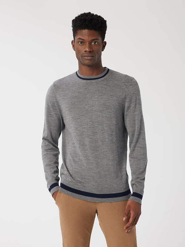 Good Man Brand - Light Weight Solid Merino Crew