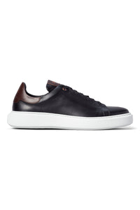 Good Man Brand - Legend London II Modern Ultralight Sneaker - BLACK/DARK VACHETTA