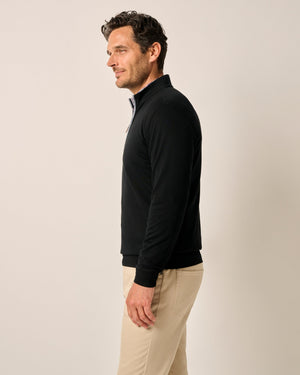 Johnnie - O - The Sully 1/4 Zip Pullover - Black