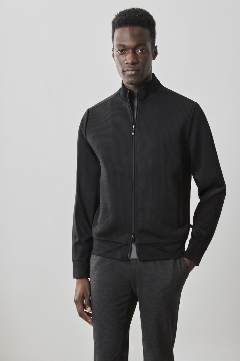 Robert Barakett - Curtin Full-Zip Jacket - Black