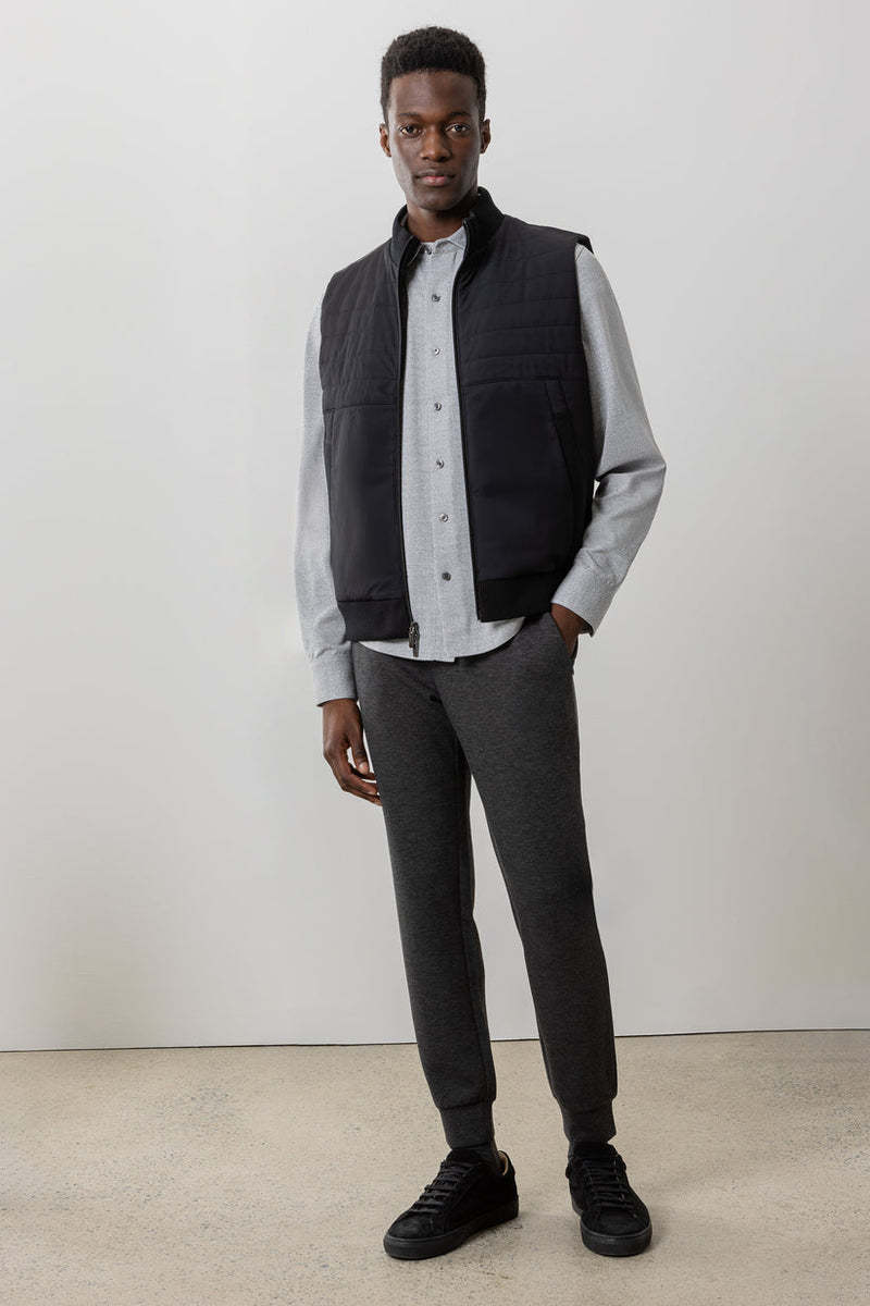 Robert Barakett - Fremantle Quilted Vest - Black