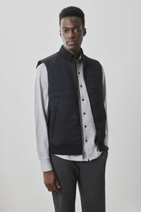 Robert Barakett - Fremantle Quilted Vest - Black