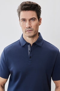 Robert Barakett - Herringbone Polo - Blue Night - SS25