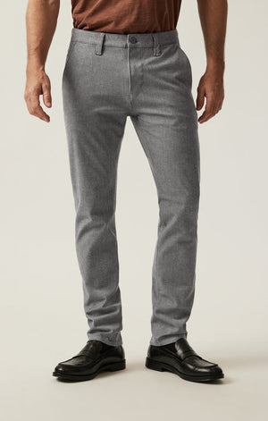 34 Heritage -  Verona Slim Leg Chino Pants in Grey Elite