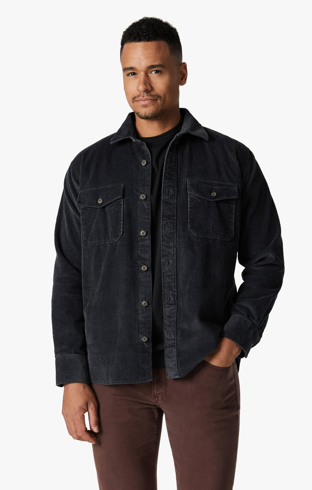 34 Heritage -  Over Shirt - Charcoal