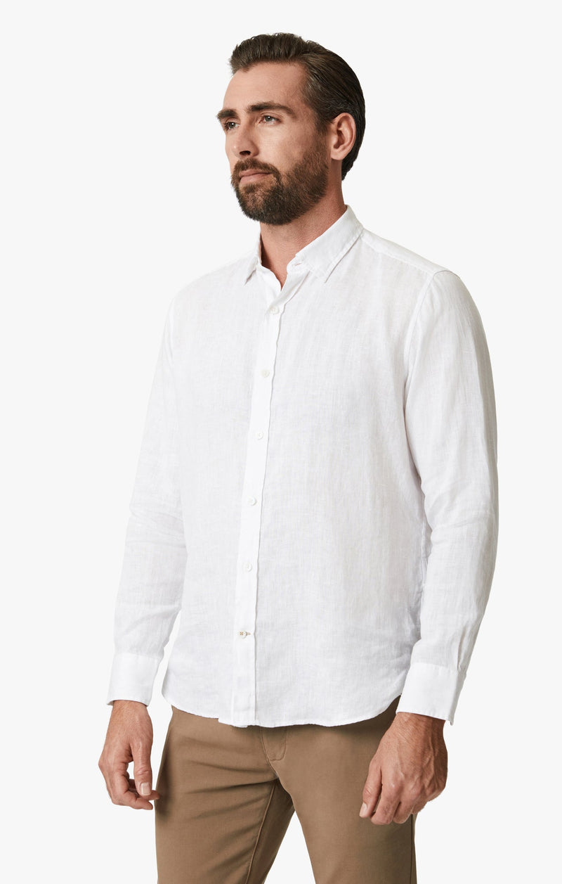 34 Heritage - Dress Shirt - Linen Bright White