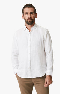 34 Heritage - Dress Shirt - Linen Bright White