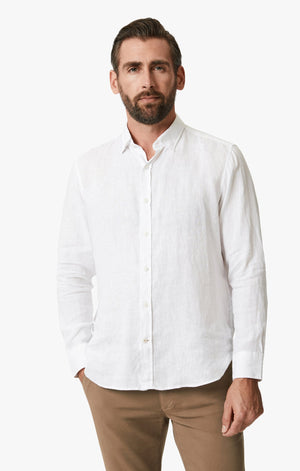 34 Heritage - Dress Shirt - Linen Bright White