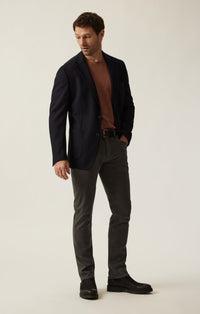 34 Heritage -  Matteo Smart Knit Blazer - Navy