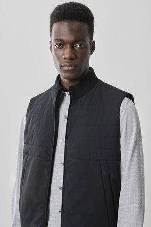 Robert Barakett - Fremantle Quilted Vest - Black