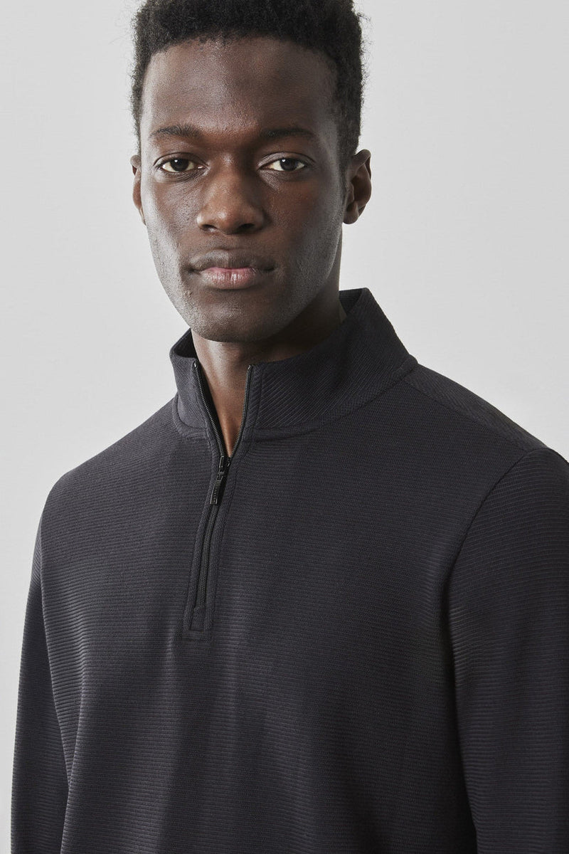 Robert Barakett - Karuna Long-Sleeve Half Zip - Black