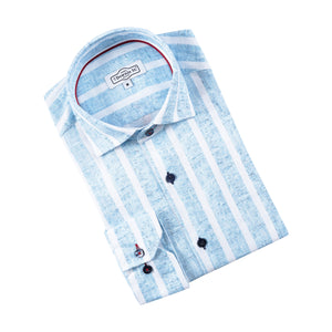 7 Downie St. - Dress Shirt AMORE - Light Blue