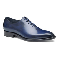 Johnston & Murphy - Larson Plain Toe - Navy Italian Calfskin