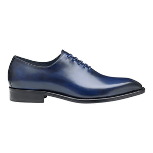 Johnston & Murphy - Larson Plain Toe - Navy Italian Calfskin