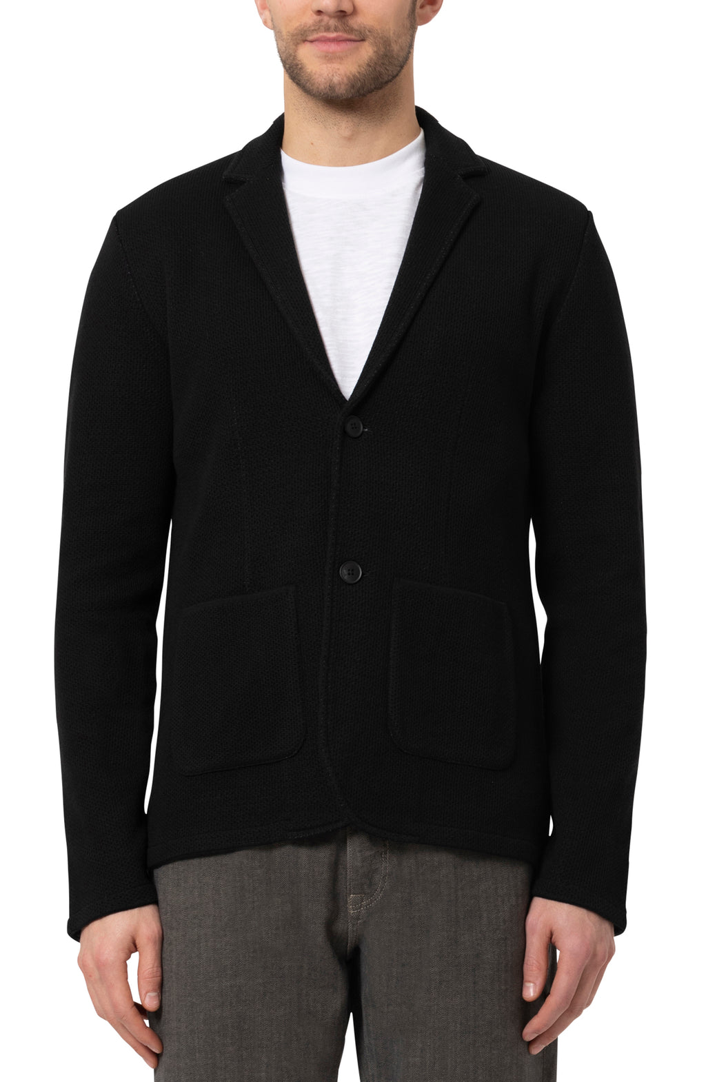 34 Heritage - Double Faced Blazer - Black