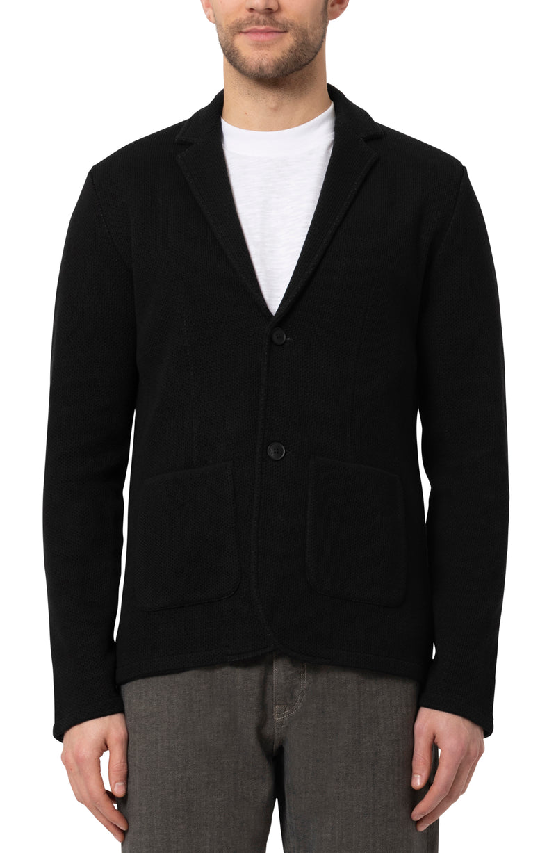 34 Heritage - Double Faced Blazer - Black