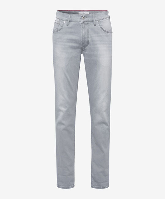 Chuck Silver Hi-Flex Pants BNWT Men\'s – Casual Jeans Imports Ed\'s Fine Luxury Grey Brax